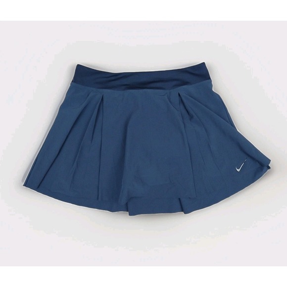 Nike Pants - Nike Women's Athletic Navy Blue Golf Tennis Large Skort Pull On Pockets